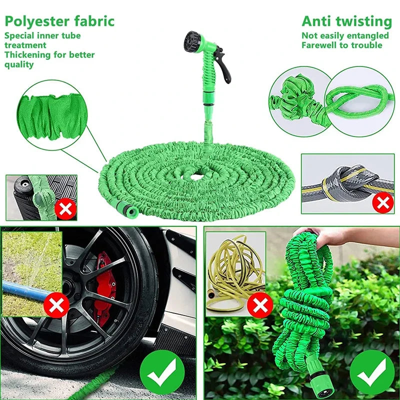 Retractable High-Pressure Water Hose
