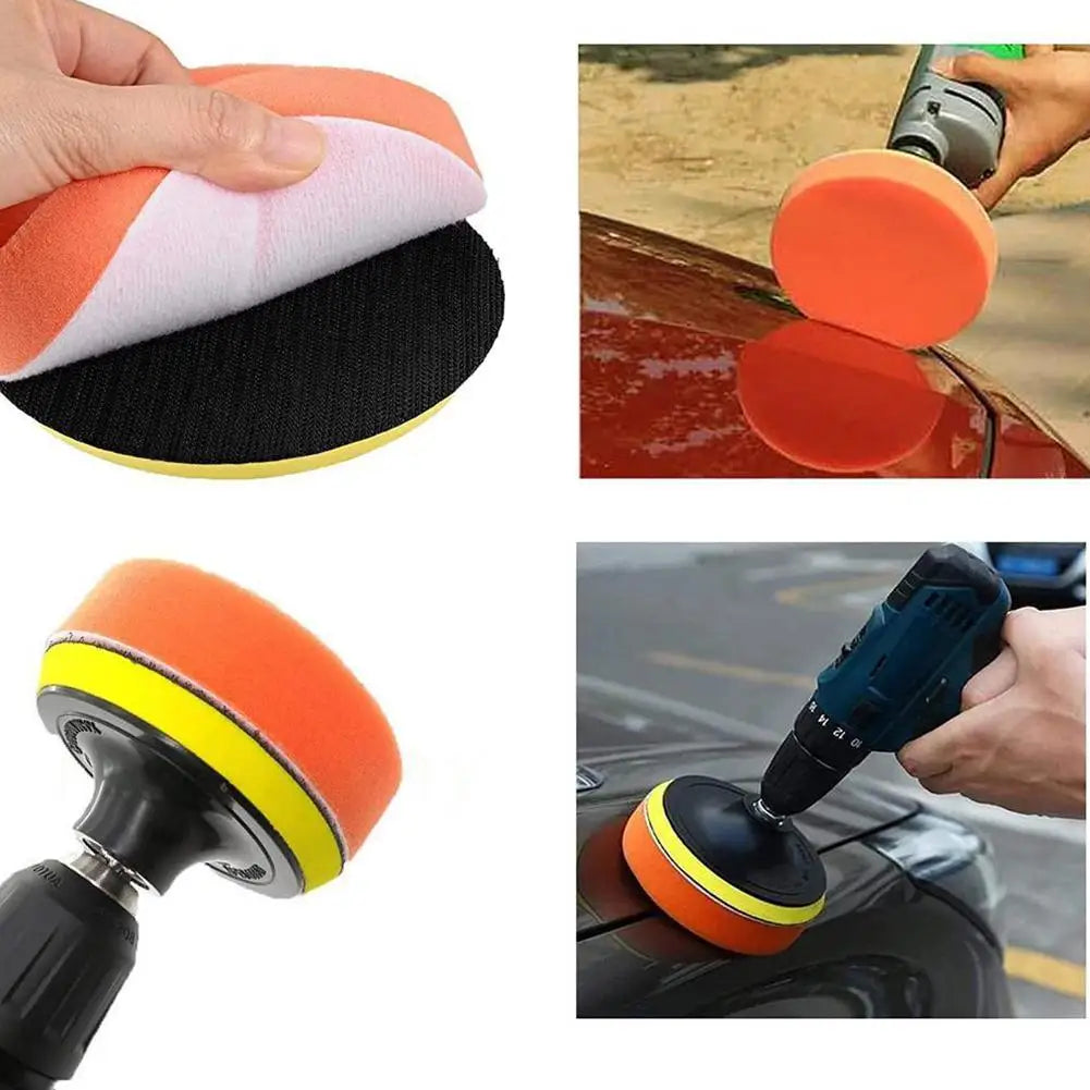 Premium Wool Polishing Pad Set