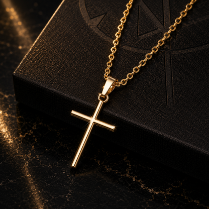 Luxury Zircon Cross Necklace