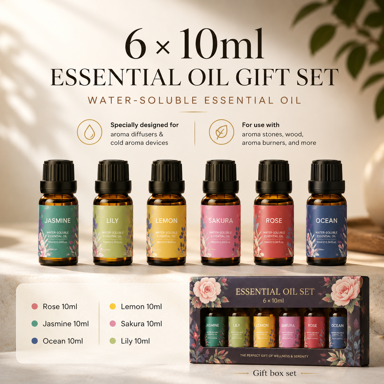 Flame Effect Aroma Diffuser