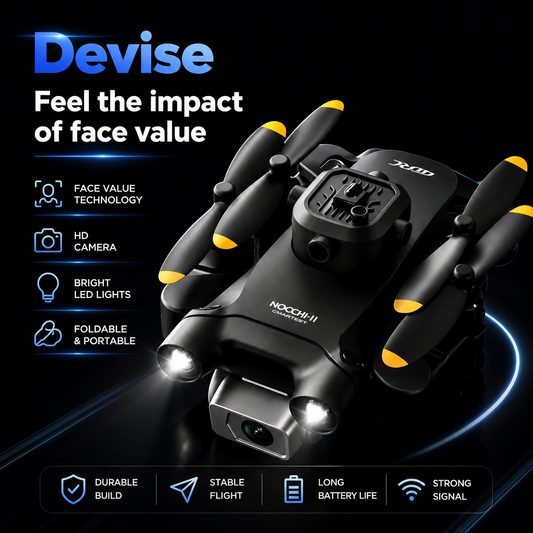 Smart Obstacle Avoidance Double Camera 4K HD Mini V30 Drone