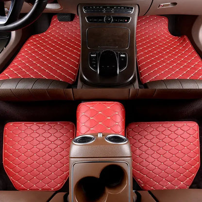 Waterproof Leather Car Floor Mats