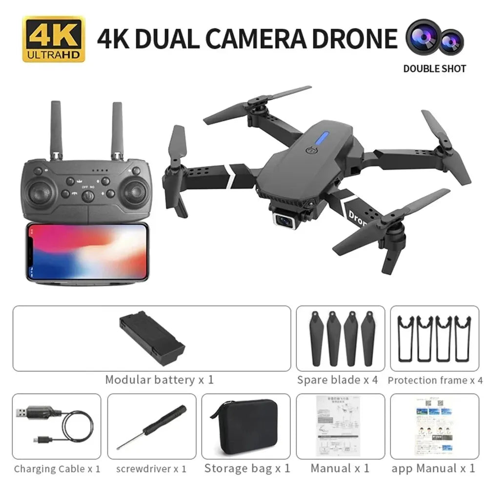 E88 Pro 4K HD Drone