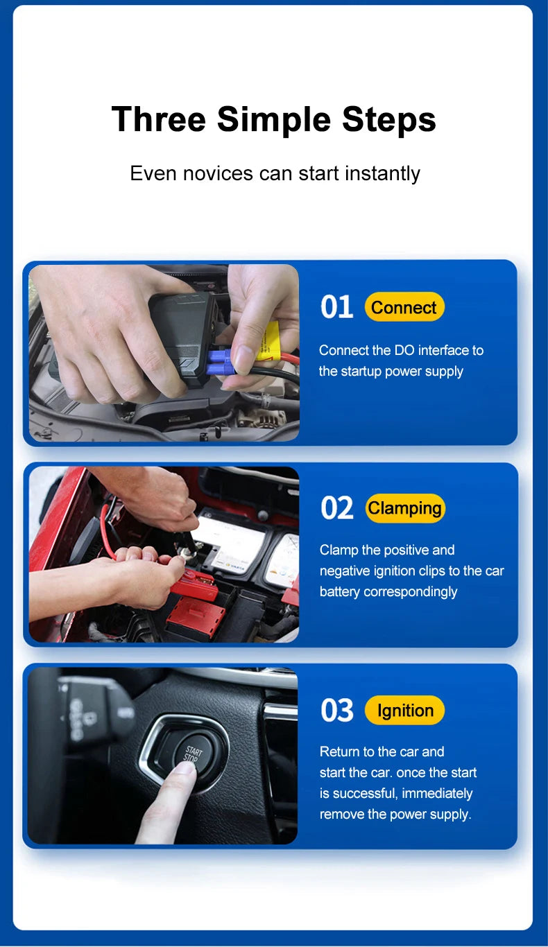 600A Portable Car Jump Starter
