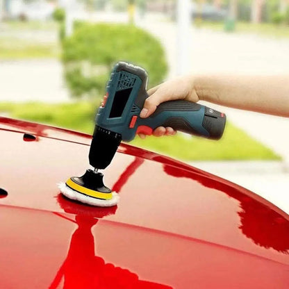 Premium Wool Polishing Pad Set