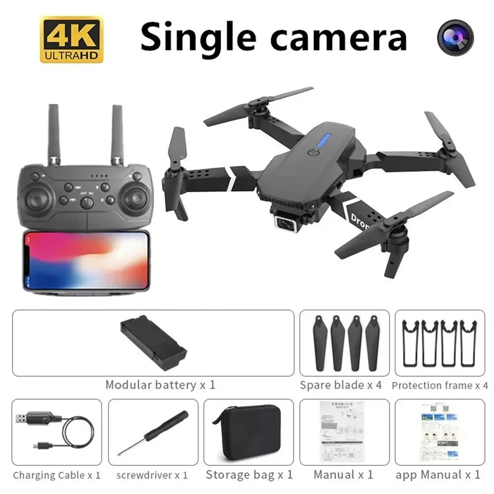 E88 Pro 4K HD Drone