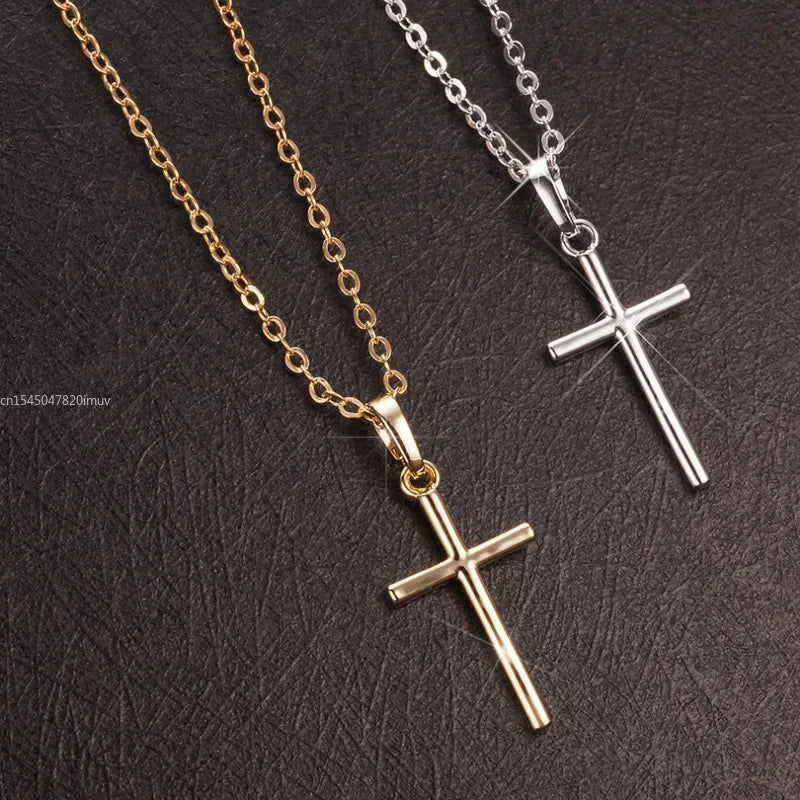 Luxury Zircon Cross Necklace