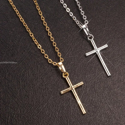 Luxury Zircon Cross Necklace