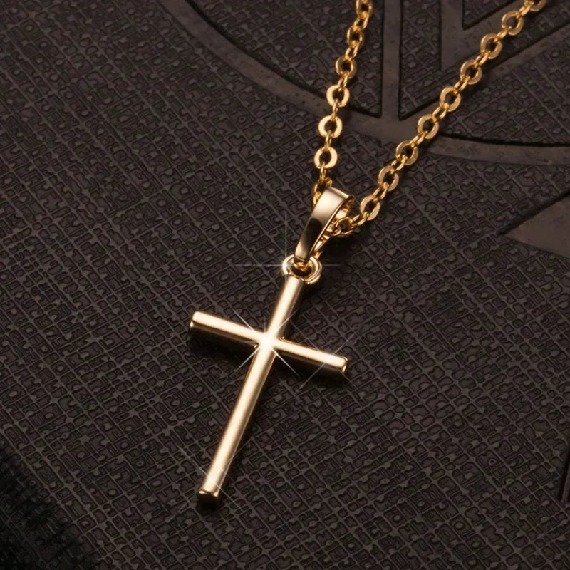 Luxury Zircon Cross Necklace