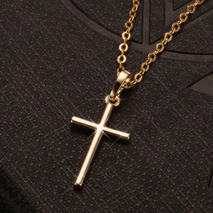 Luxury Zircon Cross Necklace