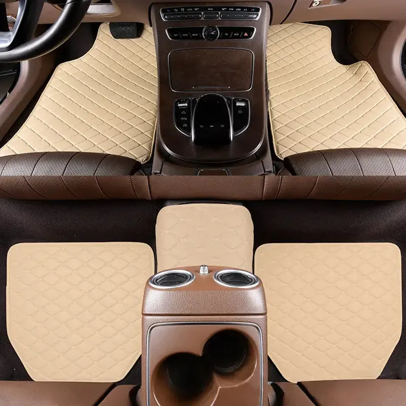 Waterproof Leather Car Floor Mats
