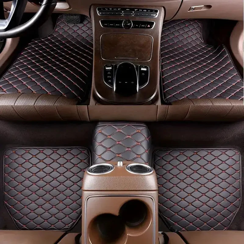 Waterproof Leather Car Floor Mats