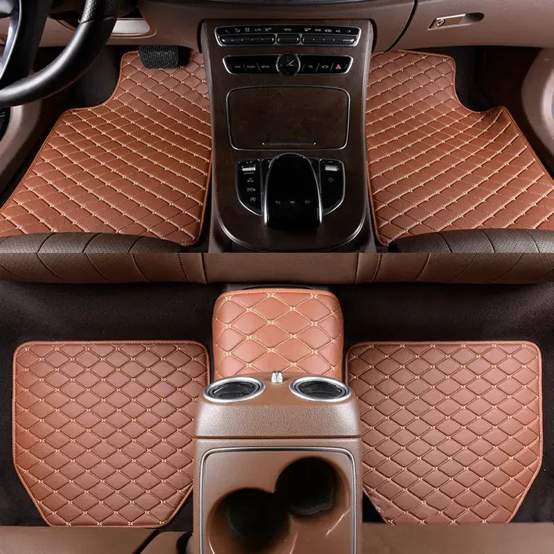 Waterproof Leather Car Floor Mats