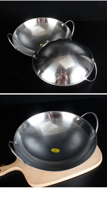 25cm Stainless Steel Frying Pan