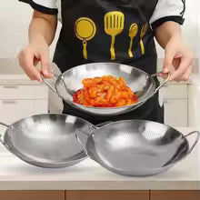 25cm Stainless Steel Frying Pan